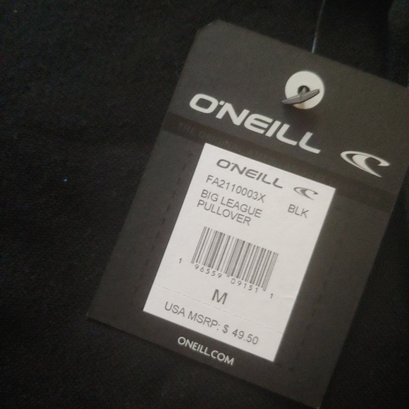 O'Neill NEW men's Big League Pullover Hoodie - Picture 9 of 10